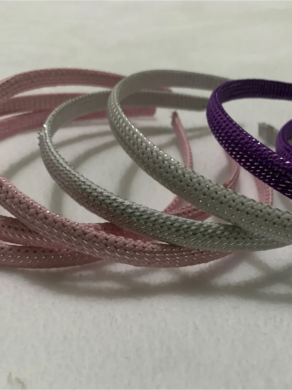 56 flexible Classic Slim Fabric Headbands - Pack of Mixed Colors